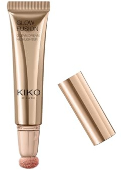 KIKO Milano Glow Fusion Gleam Dream Highlighter 3, Liquid Face Highlighter With Sponge Applicator