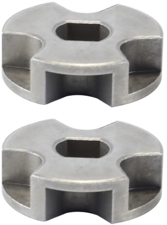 Hoite 2 Pezzi Pignone Per Motosega a 6 Denti Da 3/8 Pollici, Foro Centrale 8x10 Mm, Compatibile Con Motosega Elettrica DUC256/DUC353/XCU03 OEM 221526-1
