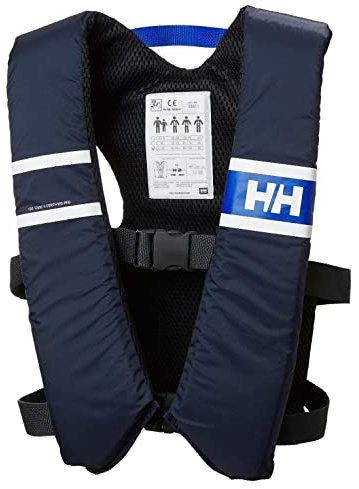 Helly Hansen Unisex - Adulti Comfort Compact 50N Giubbotto di Salvataggio, Blu Evening, 50/70