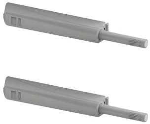 LOOTICH Push to Open Möbel-Schnäpper Schrank Federschnäpper Schubladen Druckverschluß Türschnapper im Möbelbau Magnetische Türverriegelung Türverschlüsse Türöffner Zuhaltung 2 Stück