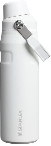 Stanley IceFlow Fast Flow Water Bottle 24 oz | Angled Spout Lid | Lightweight and Leakproof for Travel and Sports | Insulated Stainless Steel | BPA-Free | Frost