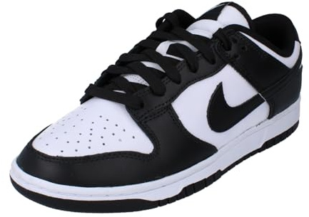 NIKE Dunk Low Retro Men's Trainers Sneakers Shoes DD1391-100 White/Black/White UK8 (EU42.5)