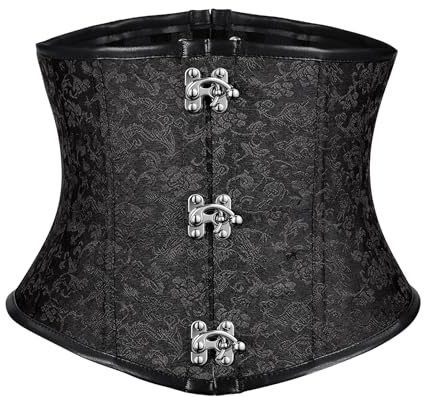 JasGood Corsetto sottoseno da donna Top Gothic Vintage Corsette