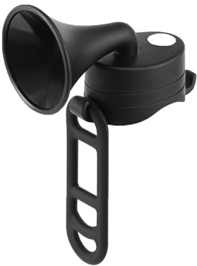 Bike Horn,120dB Bicycle Bells IPX4 Waterproof Bike Bell Operated Electric Horn for Mountain/Road Bike/Scooters Type-C Rechargeable Adult and Kids