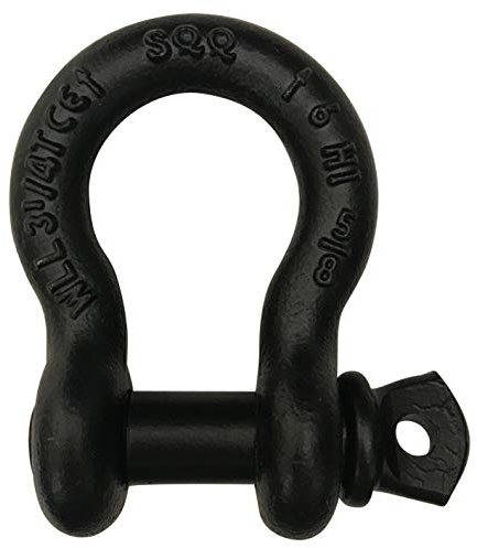 5 St. Geschweifter Schäkel mit Augbolzen, Tragfähigkeit WLL 3.250 kg