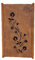 Generisch Design Gartenzaun Sichtschutz Rostelement SWCB003_Lilie (Cortenstahl)