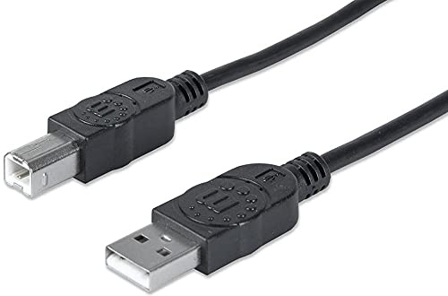 Manhattan 333382 Hi-Speed USB Gerätekabel schwarz