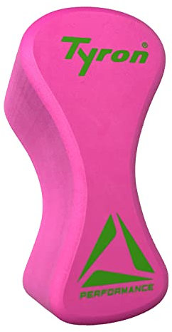 TYRON Pull-Buoy Elite (pink) | Hilfe für das Schwimmtraining | Zur Verbesserung der Schwimmhaltung | Schaumstoff | Asymmetrischer Aufbau