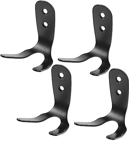 BCOATH 4 Piezas De Gancho De De Acero Inoxidable Colgador De Puerta Colgador De Pared Para Piscina Accesorio Para Piscina Colgador De Metal Ganchos De Almacenamiento