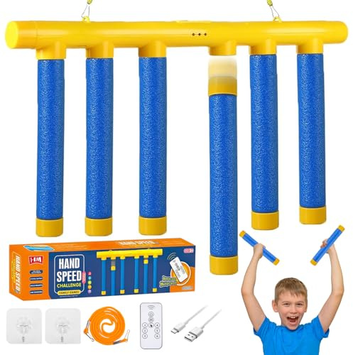 Dandin Catching Sticks Game with Adjustable 3 Speed