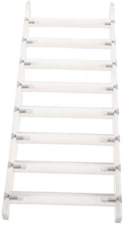 BESPORTBLE Échelle Escalade pour Perroquets Acrylique Durable Résistante Aux Morsures Support de Jeu pour Perruches et Cockatiels pour Cage à Oiseaux