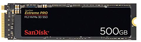 SanDisk Extreme PRO 500 GB M.2 NVMe 3D SSD