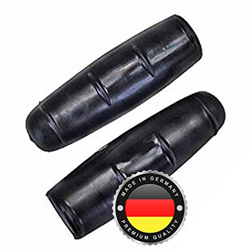 WS · SYSTEM 2X Universal Kinderfahrradgriff Ø 20 mm für Fahrrad, E-Bike, Schubkarre, UVM. – 2 STK. Gummigriffe handgelenkschonend und rutschfest aus hochwertigem PVC für Fahrrad- und Rollerlenker