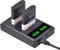 PowerTrust 2Pcs 1850mAh EN-EL23 Battery and Charger for Nikon Coolpix B700, P600, P610, P610s, P900, P900s, S810c Camera