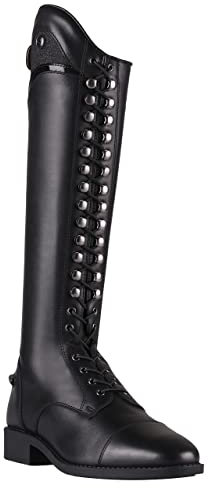 QHP Reitstiefel Hailey Junior, Größe:37, Farbe:schwarz