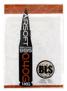 Clover Airsoft-BLS Precision Airsoft 6mm BBS Ammo (Standard, .40 Gram - 2,500 BBS)