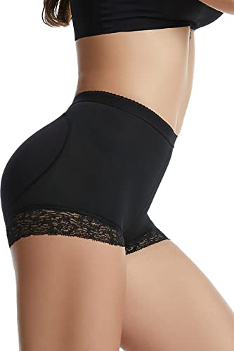 EVELIFE Women Butt Lifter Shapewear Panties Hip Enhancer Fake Butt Lifter Padded Knickers Body Shaper