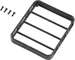FMS 1/24 FCX24 Rc Car Parts RC Crawler RC Trucks Parts Replacement Accessory Common Parts Rooftop Rack for: FCX24 K5 Blazer, FCX24 K5 PRO, FCX24 K5 Black Brushless