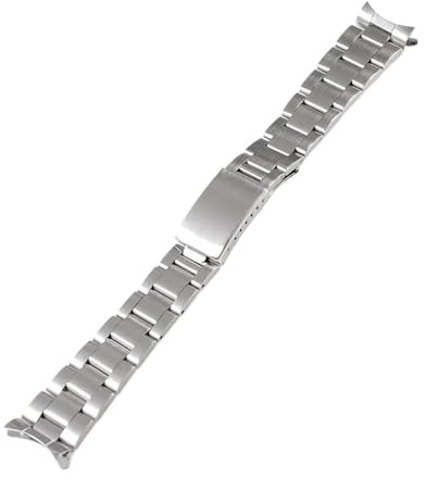 Cinturino Oyster in acciaio inossidabile da 19 mm 20 mm adatto for Seiko Sxns80 Snxs79 Seiko 5 Snxs79k Snxs77k Snxs73 adatto for Casio cinturino for orologio cinturino