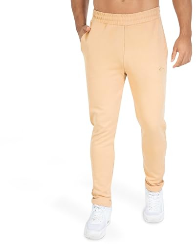 SMILODOX Jogginghose Herren David, Sporthose, Freizeithose, Trainingshose lang, Sweatpants Jogger mit hohem Baumwollanteil, Stylische Activewear, Beige, Größe 3XL