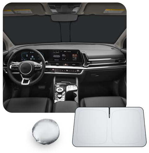 [Aggiornamento] CDEFG Compatibile con Kia Sportage NQ5 2022-2025 2026 Parasole Coperture Parabrezza Ombrellone Anteriore Parabrezza Auto Parasole Accessori