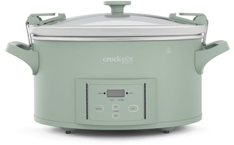 Crock-Pot® Design Series 7-Quart Programmable Slow Cooker, Desert Sage Green