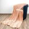 Bestlivings Kuscheldecke Wohndecke Celina, Tagesdecke für Sofa, Couch, Bett - hochwertige Flauschige Decke, 150 x 200 cm - Nougat