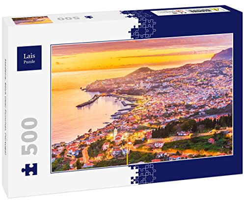 Lais Puzzle Madeira, view over Funchal, Portugal 500 pieces