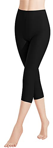 Libella 1/3-pack dam leggings 3/4 byxor bomull capri-byxor med hög midja färgglada slim fit träningsbyxor flera färger 4161 VA