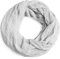 Caspar SC432 Damen Vintage Loop Schal, Farbe:hellgrau, Accessoires:One Size