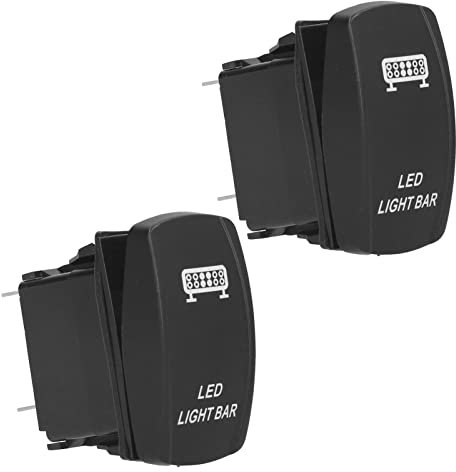 Interruptor Basculante de 2 Piezas, Interruptor Basculante a Prueba de Agua, Interruptor Basculante a Prueba de Agua, Interruptor Basculante de 5 Pines, 12 V?24 V, Palanca de