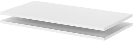 Vicco Einlegeboden Claus, Weiß, 2er Set