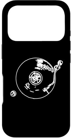 Carcasa para iPhone 17 Pro Tocadiscos Vintage de Vinilo Tocadiscos DJ Disc Jockey