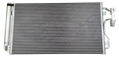 HCQAO Condensador de aire acondicionado con secador receptor compatible con BMW Serie 1, 2, 3 y 4 F20 F30 316i 320i 325d 328i 330d 335i I3 I8 64506804722 Reparación de aire acondicionado