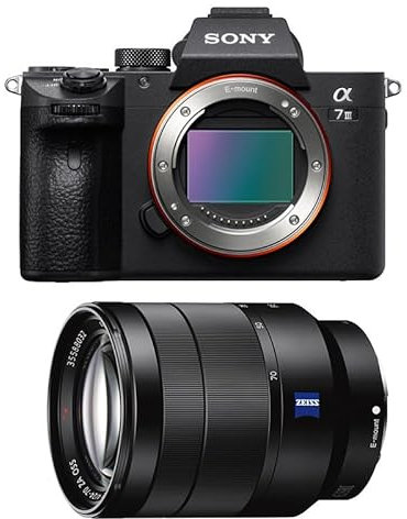 Sony Alpha 7 III + FE 24-70 f/4 ZEISS - Appareil photo numérique - CAMERA_DIGITAL - Unisexe - Sans miroir - Sony