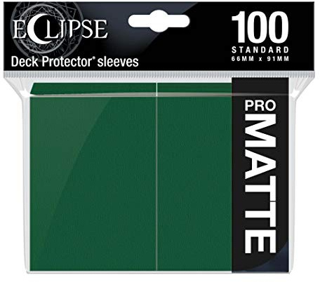Ultra Pro - Eclipse Standard Matte Sleeves 100 Pack - Forest Green