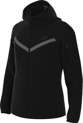 Nike Tech Fleece Fullzip Ls - Pd Veste pour Enfant Black/Black/Black 10/12 Ans