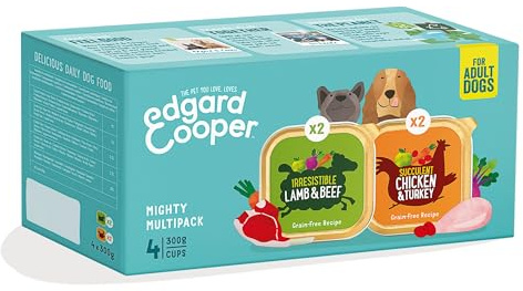 Edgard & Cooper Multipack Chien 4 x 300 g