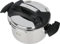 ROYAL SWISS Schnellkochtopf 10 Liter, Edelstahl, Induktionsgeeignet, mit Sicherheitsventil