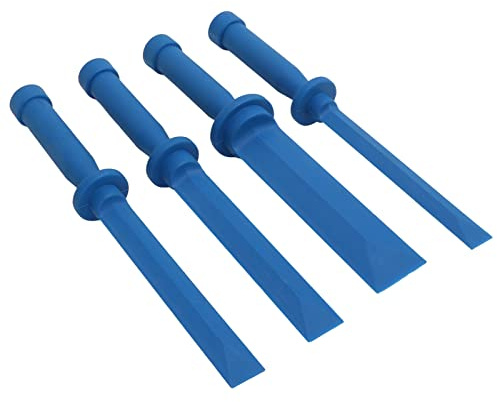 Fafeicy Juego Universal de Cinceles de Plástico y Nailon, Material de Alto Impacto, Kit de Herramientas Raspador de 4 Piezas para Quitar Juntas y Pegatinas