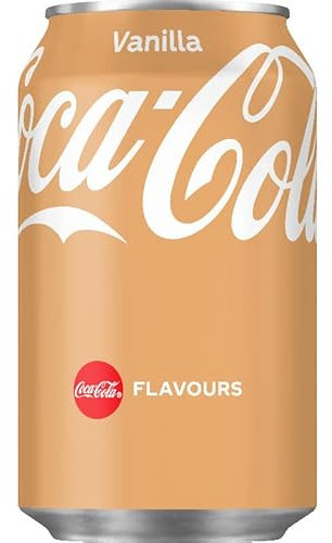 Coca Cola Vanille XXL Paket (72x0,33l Dosen) Vanilla Coke NL