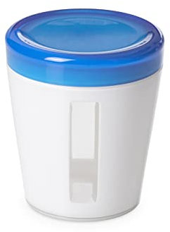 Omada Design Barattolo Cucina, Contenitore per Alimenti da 0,75lt, Porta Sale, Pasta, Made in Italy, Lavabile in Lavastoviglie, Linea Oblò, Turchese