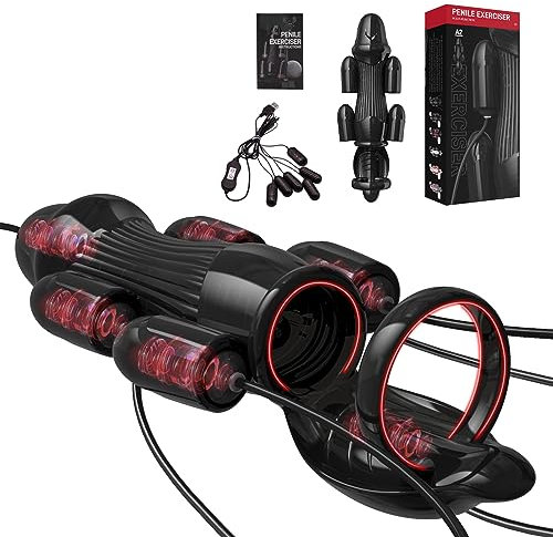 BDSMYEE Penishülle mit Masturbieren für Männer,Sexspielzeug für Männer solo,Penis Sleeve mit Vibrator,Penismanschetten,Sex Toyset Herren,Masturbator,Sex Spielzeug für die Männer (Ultimate)