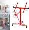 Izrielar Lève-plaque XXL pour plaques de plâtre, hauteur réglable de 132 à 325 cm, largeur de bras de charge maximale 295 cm et charge de 68 kg, aide au montage pliable pour cloisons sèches et