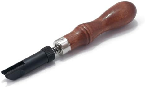 Fcuajdkq 1 Piezas Rebanadora de Ajustable en Forma de V Empuje Bisel Bisel Herramienta de Ranurado de Madera Herramienta de Madera de