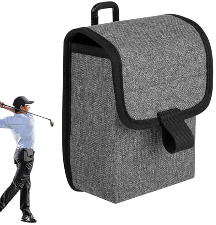 Uozonit Golfavståndsmätare fodral – golfavståndsmätare förvaringsväska – | stötsäker skyddspåse bärbar bärväska för golftillbehör för avståndsmätare