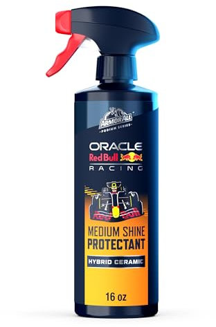 Armor All Podium Series I Limpia Salpicaderos Coche Interior I Limpiador Hidratador Abrillantado Tecnología Cerámica SiO2, 500 ml I Brillo Medio Protección UV, Desarrollado con Oracle Red Bull Racing