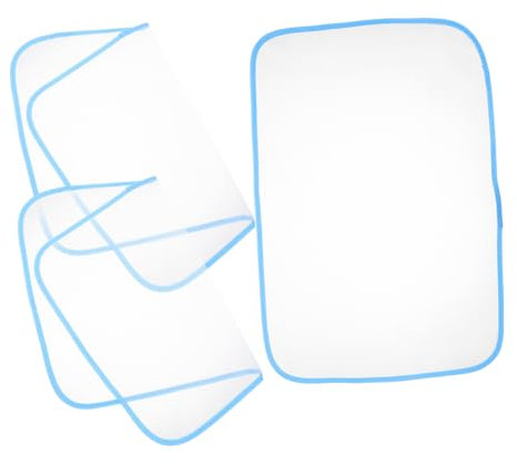 Alipis 3pezzi Tappetino in Rete Resistente Alle Temperature Per Stirare Protezione Multifunzionale Per Da Stiro Vapore Utilizzo e Portatile Lavabile e Riutilizzabile