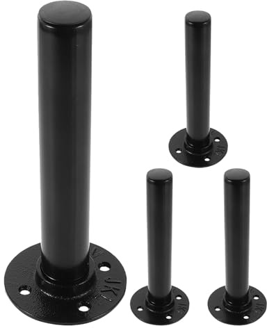 ROMISBABA 4 Piezas Soporte de Discos Pesas de Hierro Resistente Montado Pared para Gimnasio Casa Organizador Compacto y Ahorro Espacio para Entrenamiento Seguro y Ordenado