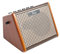 Fame AG-15A Akustikgitarren Verstärker 15 Watt | 2-Kanal | Akkubetrieben | Bluetooth-Schnittstelle | Echo-Effekt | Ideal für Gitarre und Gesang | Leicht und Tragbar